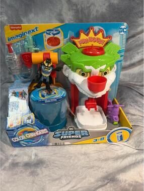 Fisher-Price Imaginext DC Super Friends Joker Funhouse Color Changers Playset